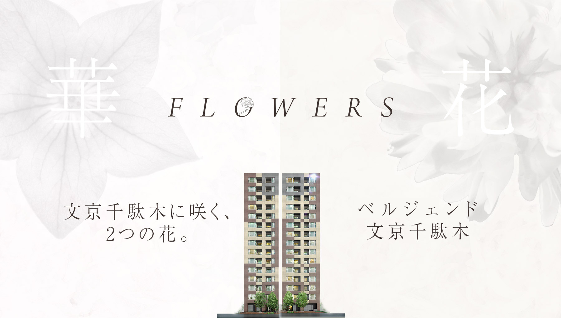 FLOWERS 文京千駄木に咲く、2つの花