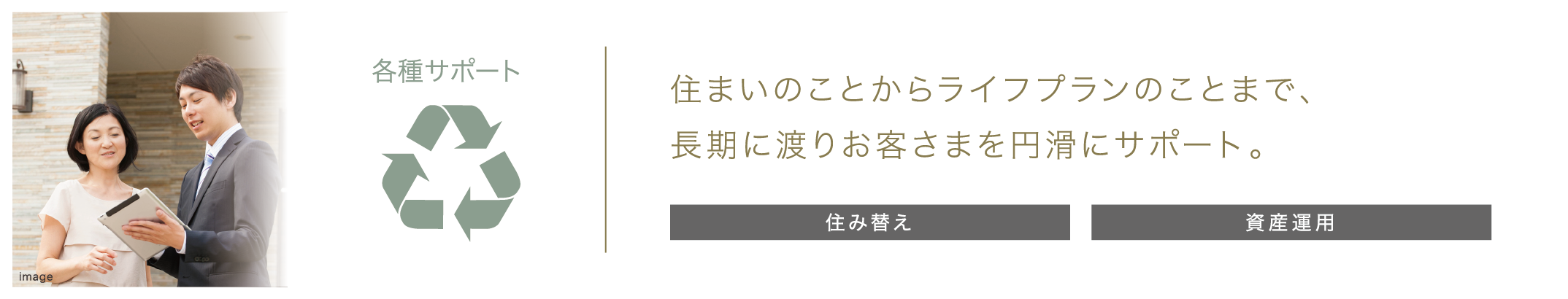 各種サポート