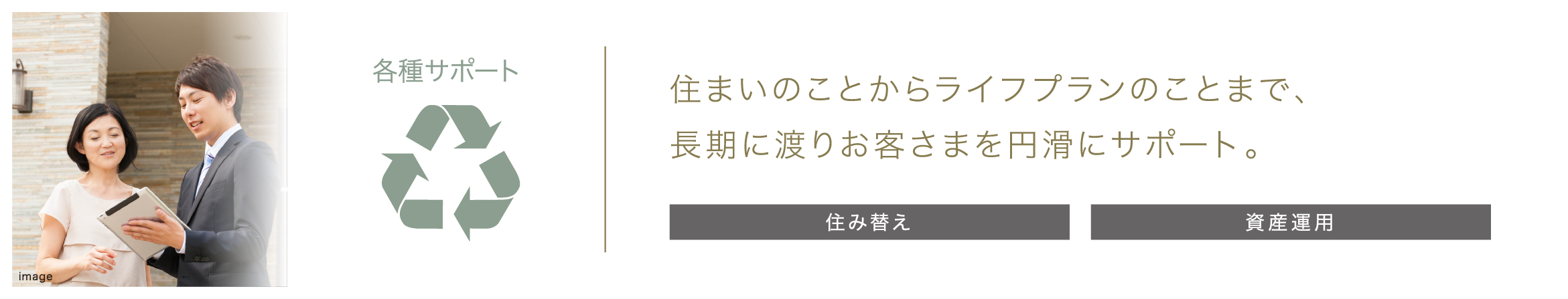 各種サポート