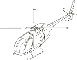 ヘリコプターの画像